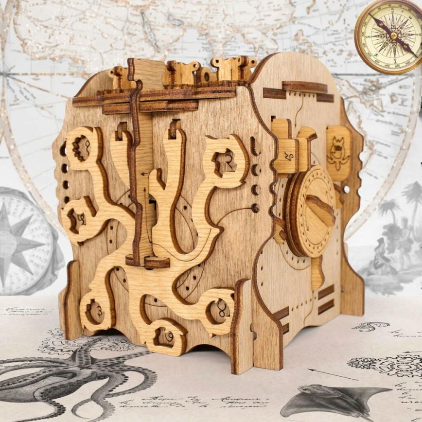 iDventure - Træpuslespil Kaptajn Nemos Nautilus-escape room
