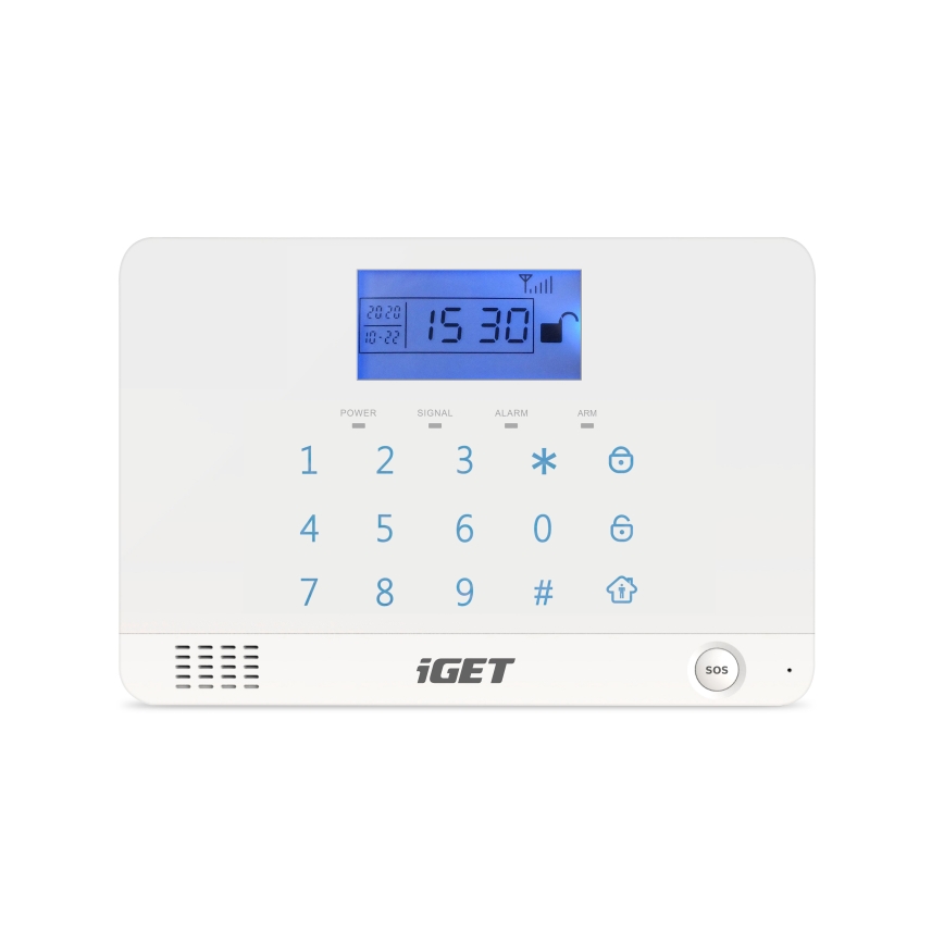 Intelligent trådløst GSM-alarmsystem