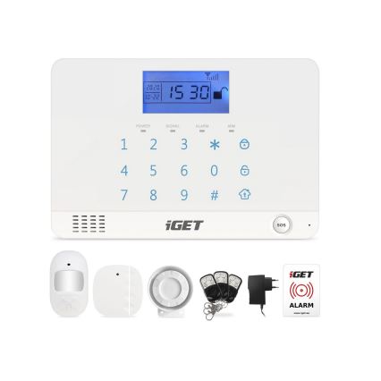 Intelligent trådløst GSM-alarmsystem