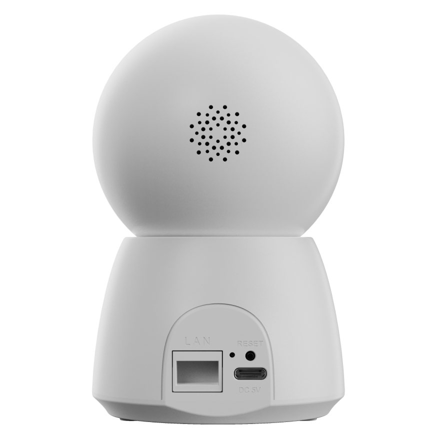Smart kamera med bevægelsessensor 2K 5V Wi-Fi Tuya hvid