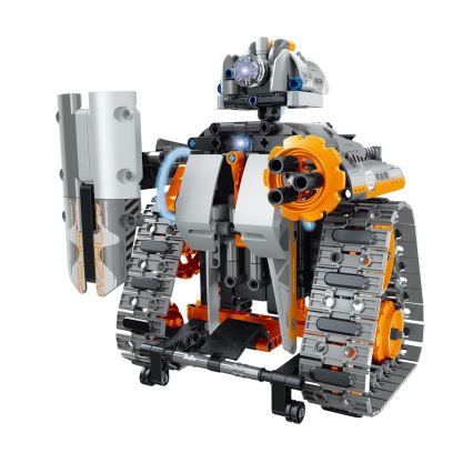 iM.Master - Byggesæt tank 4-i-1 2xAA 554 dele + fjernbetjening