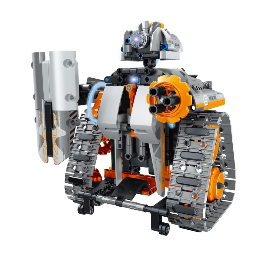 iM.Master - Byggesæt tank 4-i-1 2xAA 554 dele + fjernbetjening