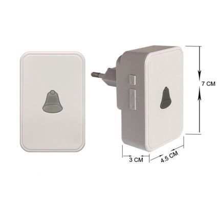 Immax 07714L - Dørklokke med video NEO LITE Smart, Wi-Fi Tuya