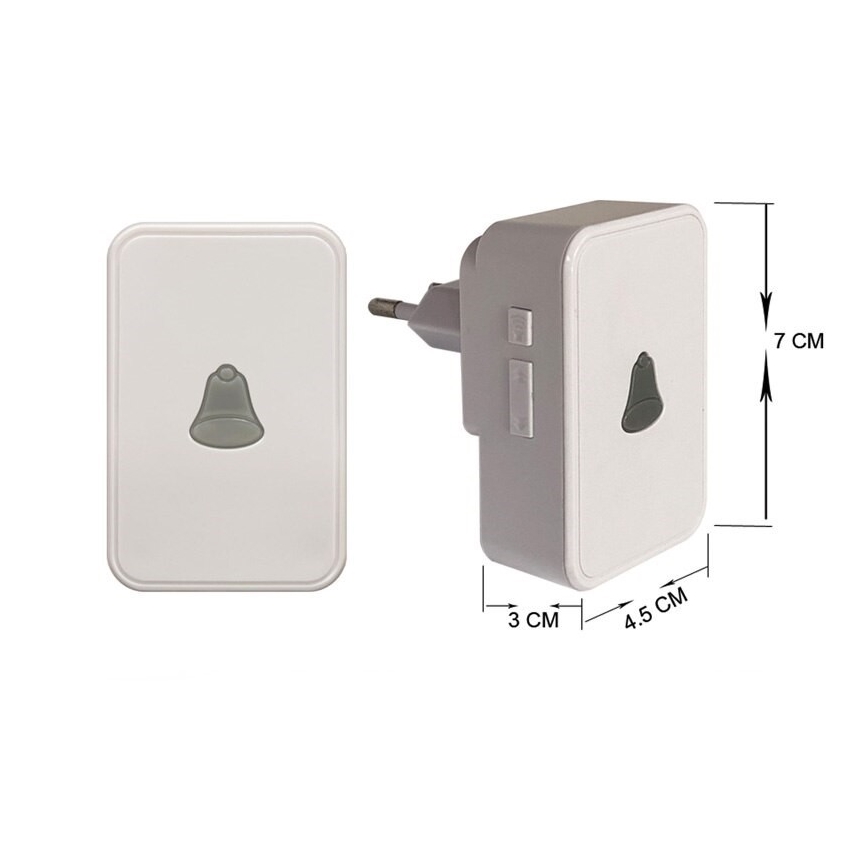 Immax 07714L - Dørklokke med video NEO LITE Smart, Wi-Fi Tuya