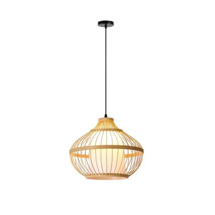 Pendel PINCHOS 1xE27/40W/230V diameter 40 cm bambus