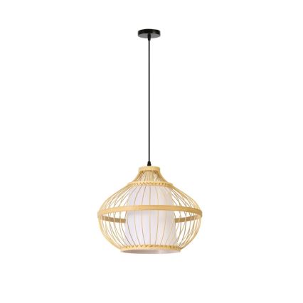 Pendel PINCHOS 1xE27/40W/230V diameter 40 cm bambus