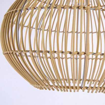 Pendel PELO 1xE27/40W/230V diameter 40 cm Rattan