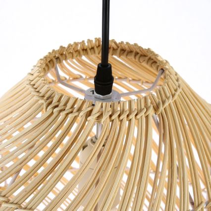 Pendel PELO 1xE27/40W/230V diameter 35 cm Rattan