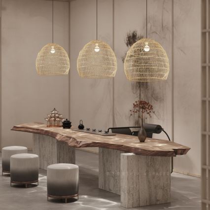 BOHO DELICADO pendel på kabel 1xE27/40W/230V Ø 60 cm