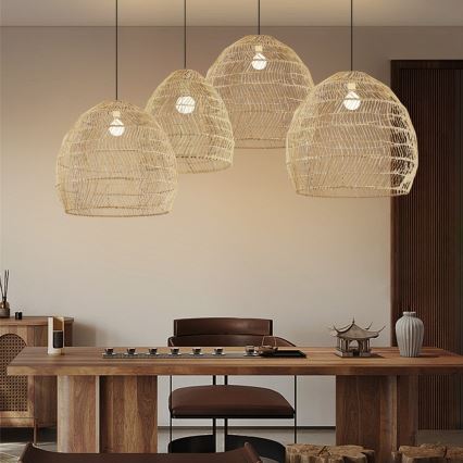 BOHO DELICADO pendel på kabel 1xE27/40W/230V Ø 60 cm