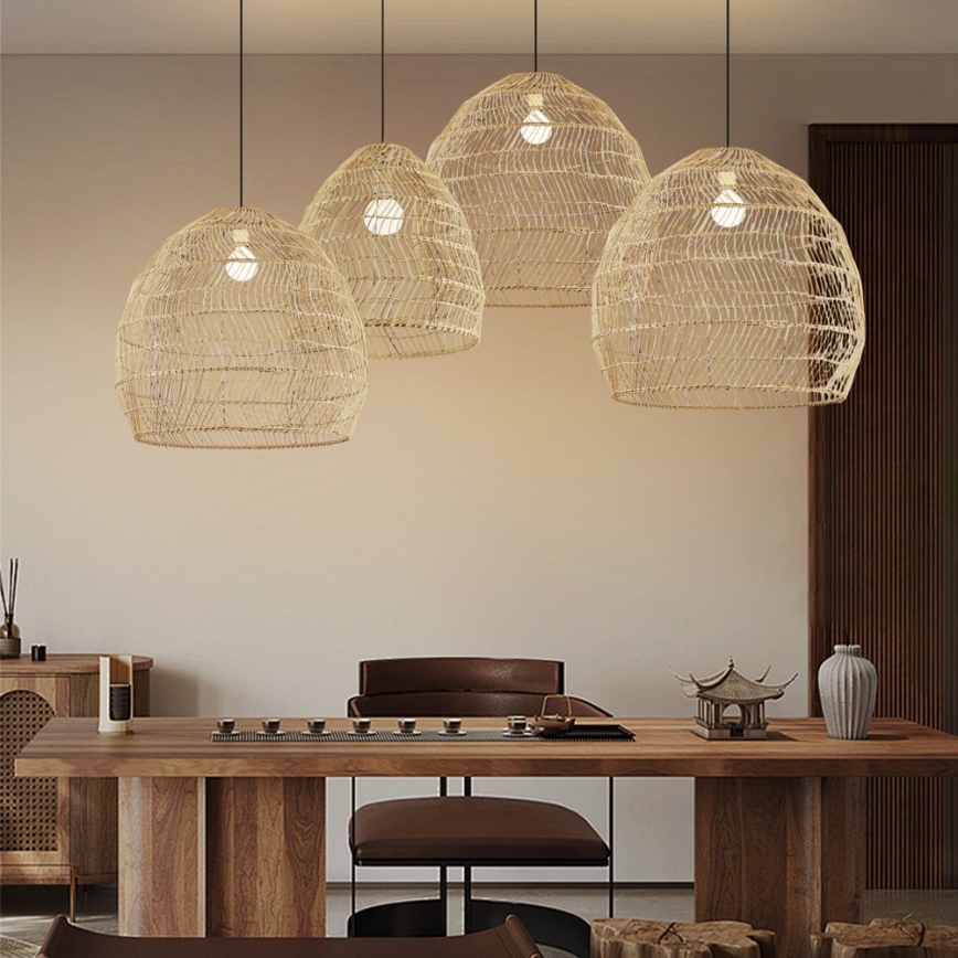 BOHO DELICADO pendel på kabel 1xE27/40W/230V Ø 60 cm