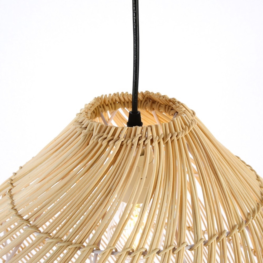 Pendel PELO 1xE27/40W/230V diameter 40 cm Rattan