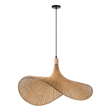 Immax 08290L - Pendel SOMBRERO 1xE27/40W/230V diameter 80 cm Rattan