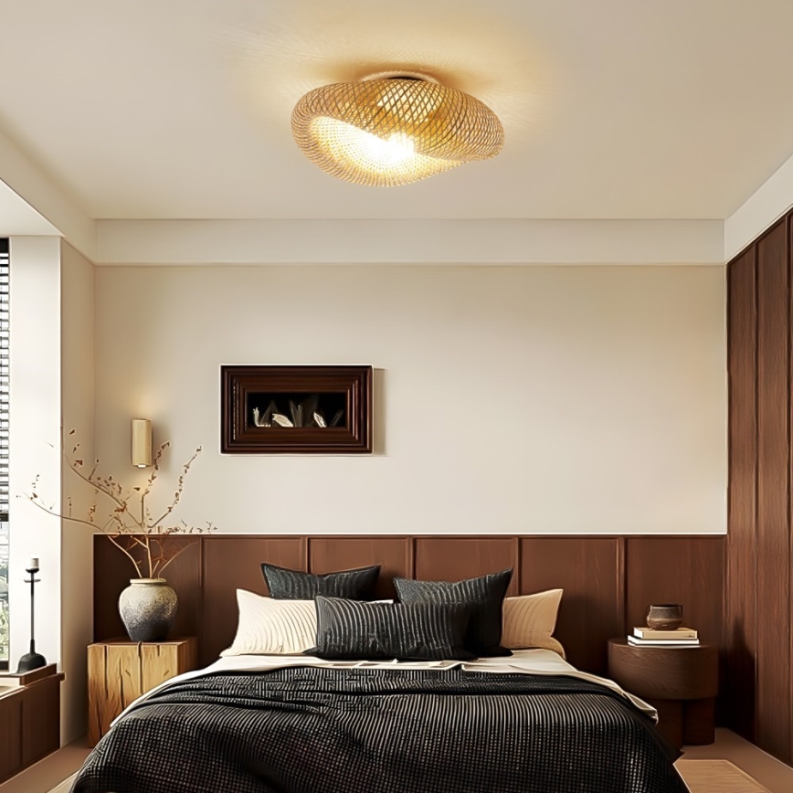 Loftlampe BOHO HILO 1xE27/40W/230V Ø 60 cm