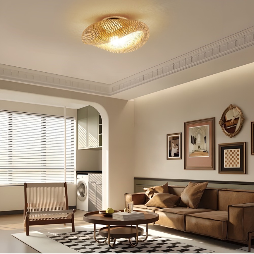 Loftlampe BOHO HILO 1xE27/40W/230V Ø 60 cm