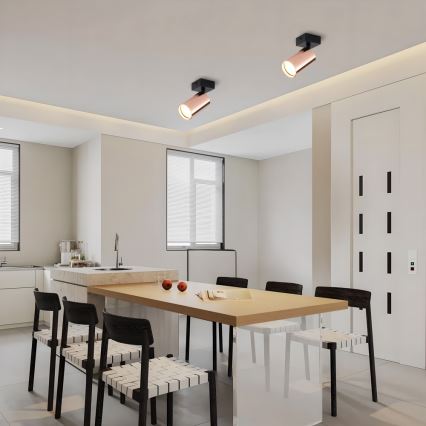 Spotlampe PUNTO 1xGU10/9W/230V rosaguld