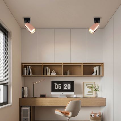 Spotlampe PUNTO 1xGU10/9W/230V rosaguld