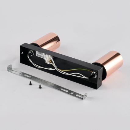 Spotlampe PUNTO 2xGU10/9W/230V rosaguld