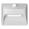 Immax 08308L - Genopladeligt LED-trappelys med sensor STEP LIGHT LED/0,3W/3,7V 2200 mAh IP53 hvid