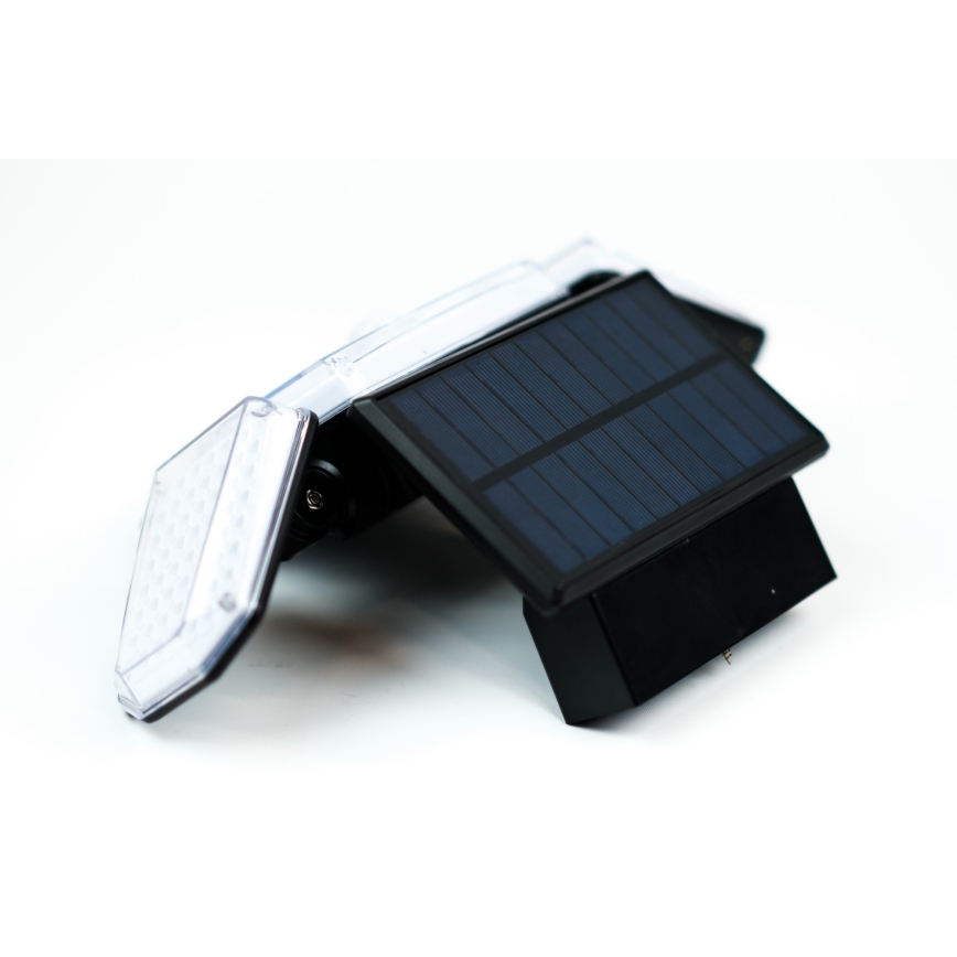 Soldrevet LED væglampe med sensor LED/5W/5,5V IP65 2400 mAh
