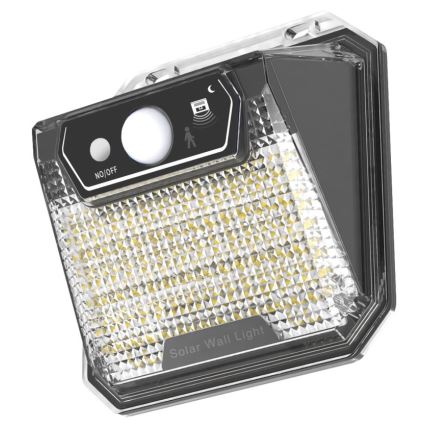 Soldrevet LED væglampe med sensor LED/3W/5,5V IP65