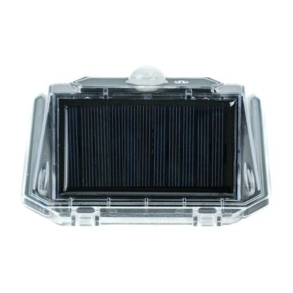 Soldrevet LED væglampe med sensor LED/3W/5,5V IP65 1200 mAh