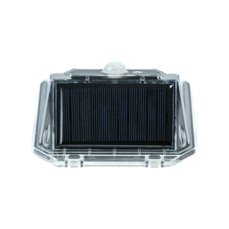 Soldrevet LED væglampe med sensor LED/3W/5,5V IP65 1200 mAh