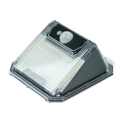 Soldrevet LED væglampe med sensor LED/3W/5,5V IP65 1200 mAh
