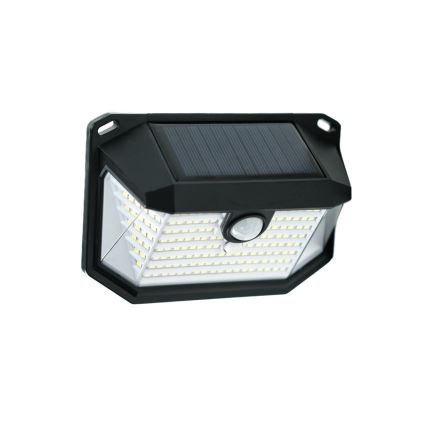 Soldrevet LED væglampe med sensor LED/4W/5,5V IP65 1200 mAh