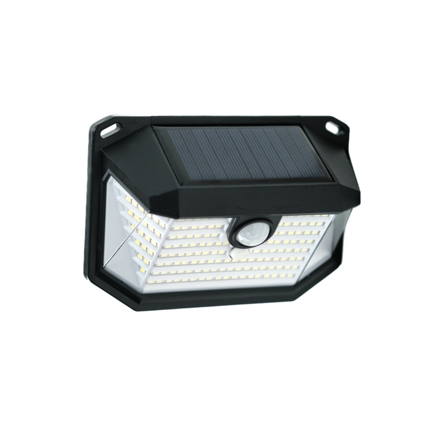 Soldrevet LED væglampe med sensor LED/4W/5,5V IP65 1200 mAh
