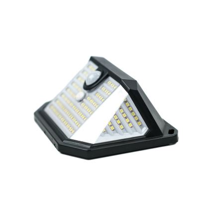 Soldrevet LED væglampe med sensor LED/4W/5,5V IP65