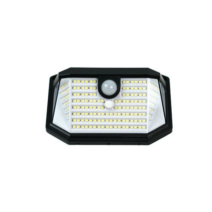 Soldrevet LED væglampe med sensor LED/4W/5,5V IP65 1200 mAh