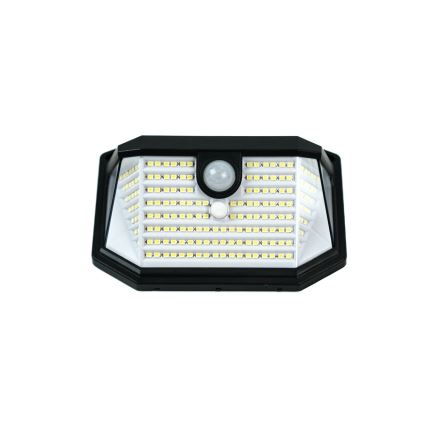 Soldrevet LED væglampe med sensor LED/4W/5,5V IP65