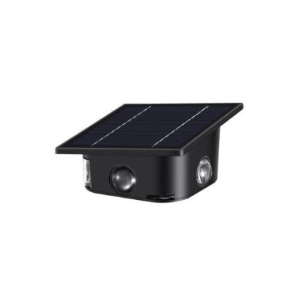 LED solcelle væglampe med sensor LED/2W/5V IP54 1300 mAh
