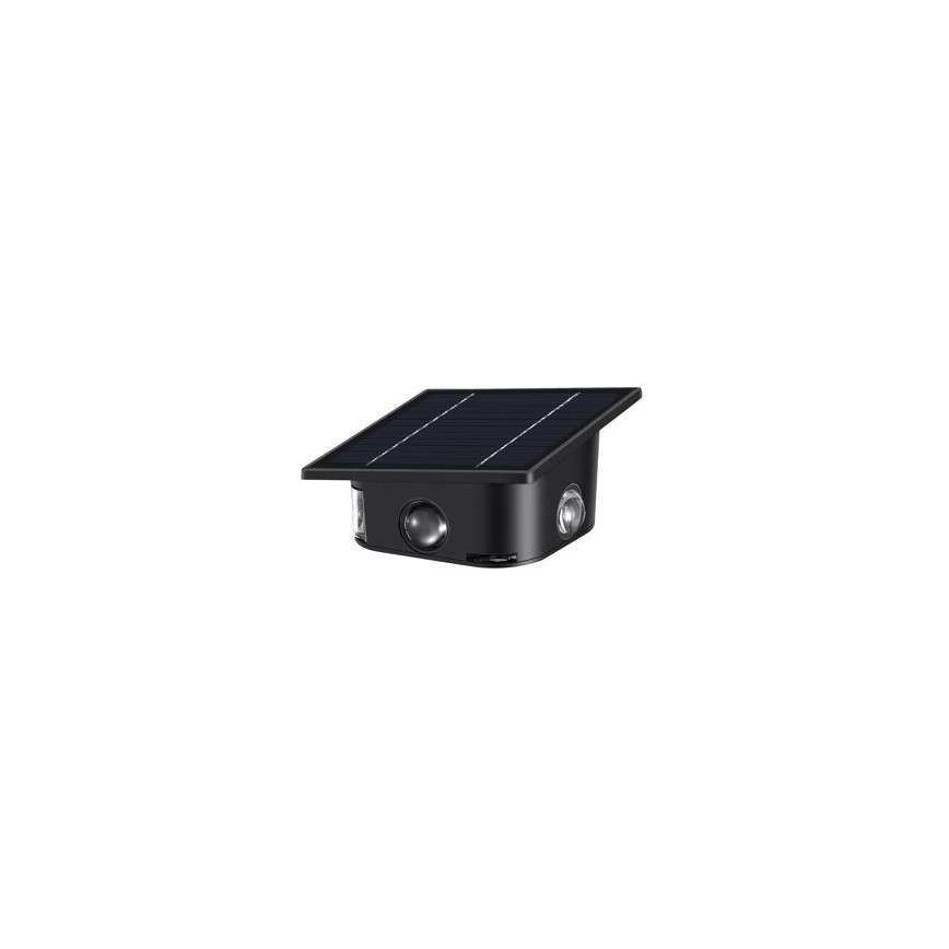 LED solcelle væglampe med sensor LED/2W/5V IP54 1300 mAh
