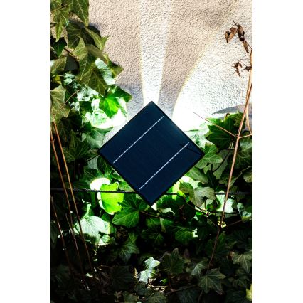 LED solcelle væglampe med sensor LED/2W/5V IP54 1300 mAh