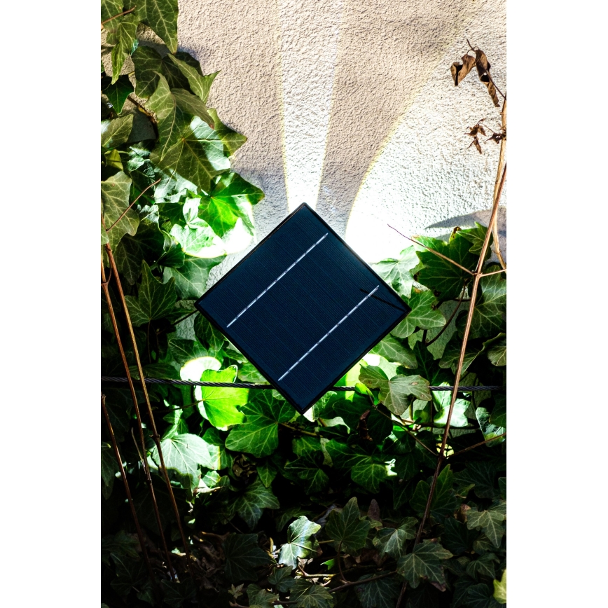 LED solcelle væglampe med sensor LED/2W/5V IP54 1300 mAh