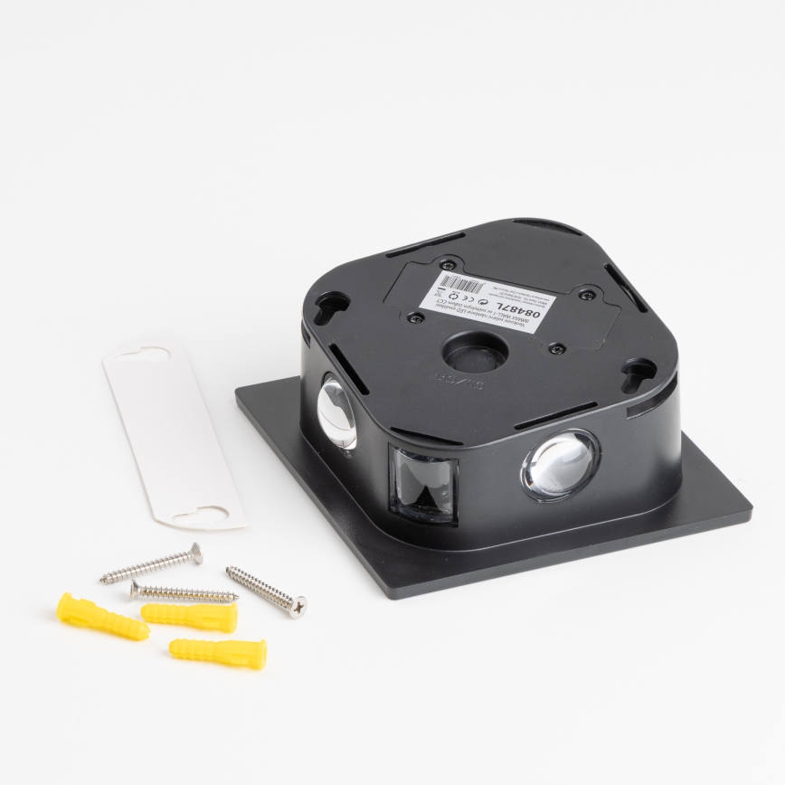LED solcelle væglampe med sensor LED/2W/5V IP54 1300 mAh