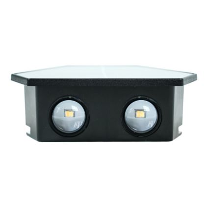 LED solcelle væglampe med sensor LED/2W/5V IP54 1300 mAh
