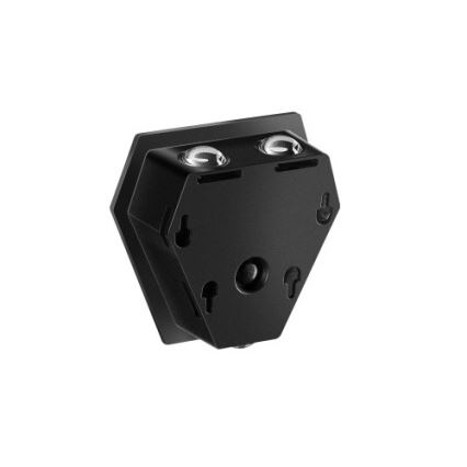 Soldrevet LED væglampe med sensor LED/2W/5V IP54 1300 mAh