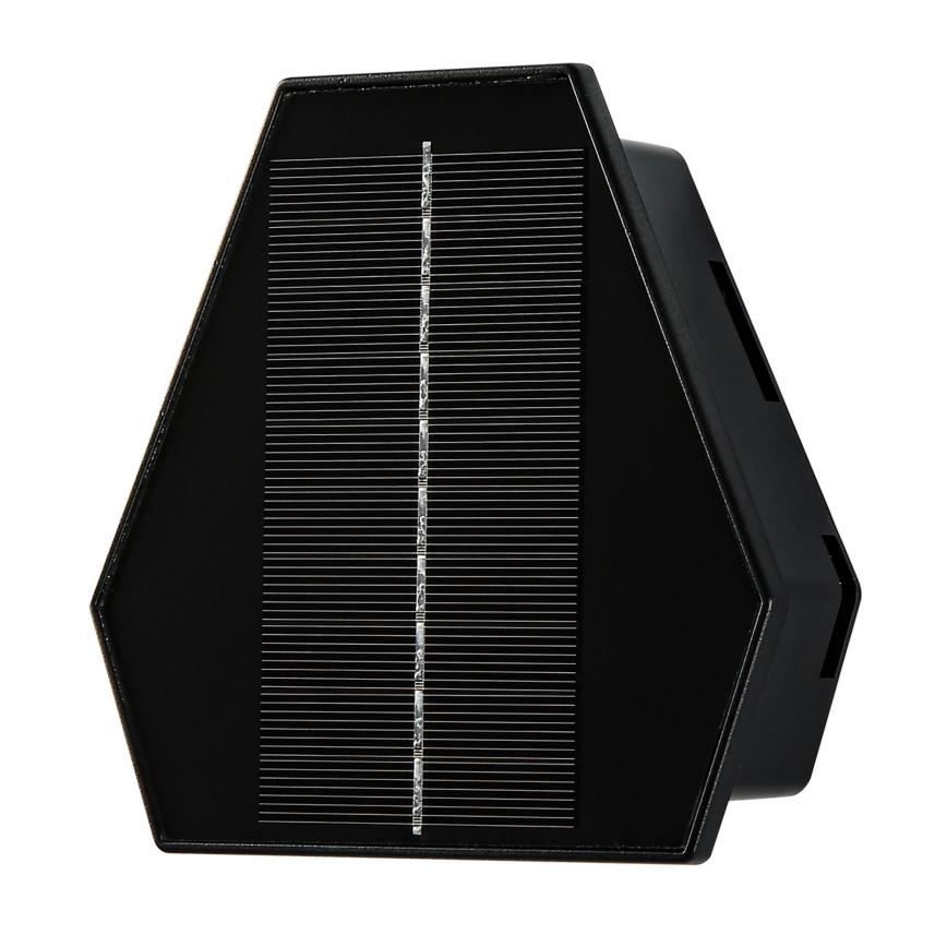 Soldrevet LED væglampe med sensor LED/2W/5V IP54 1300 mAh
