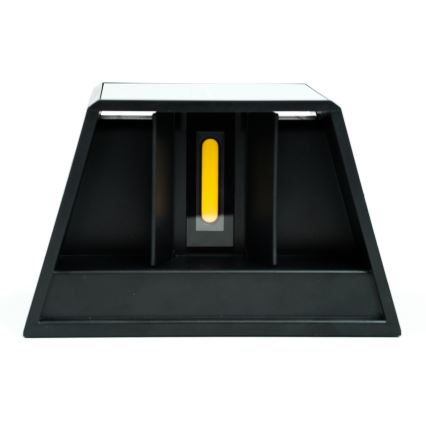Soldrevet LED væglampe med sensor LED/2W/5V IP54 1300 mAh