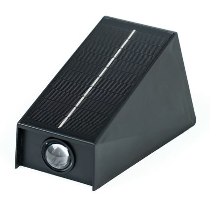 Soldrevet LED væglampe med sensor LED/2W/5V IP54