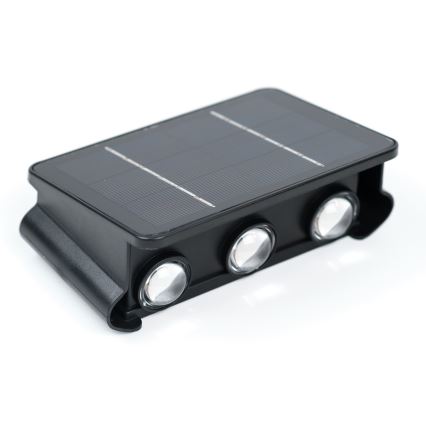Soldrevet LED væglampe med sensor LED/2W/5V IP54