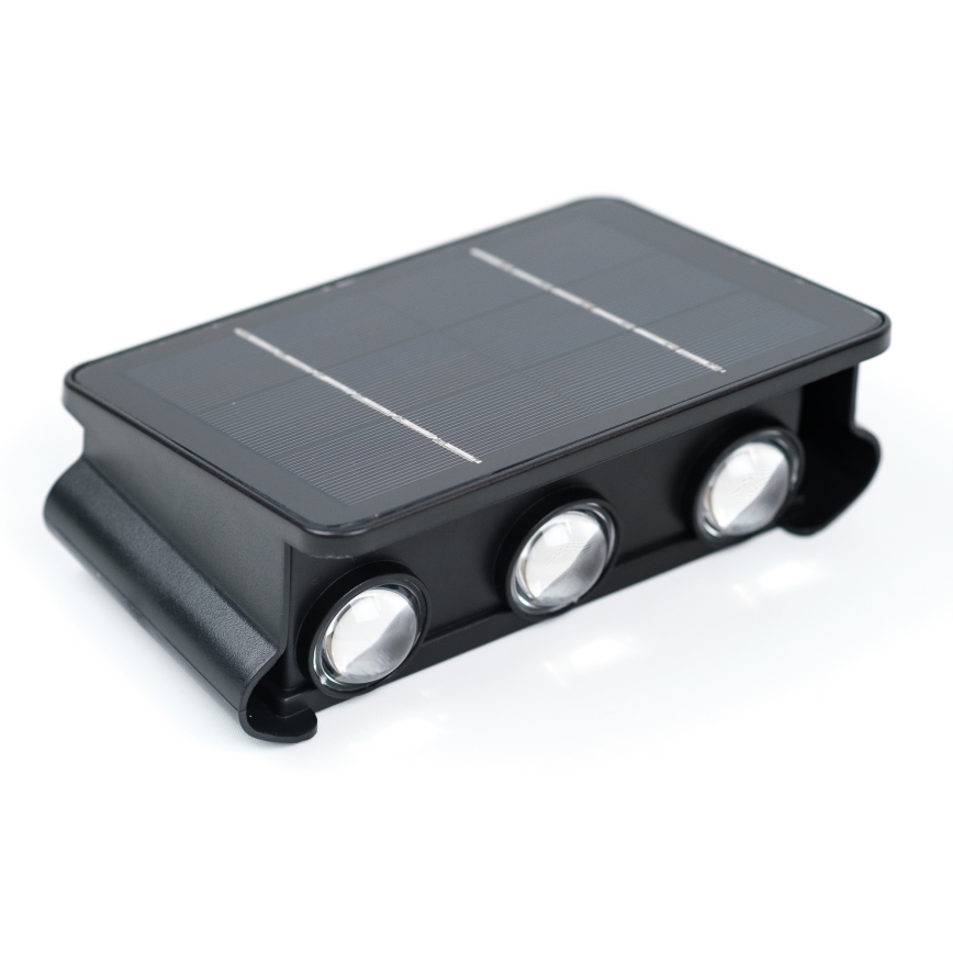 Soldrevet LED væglampe med sensor LED/2W/5V IP54