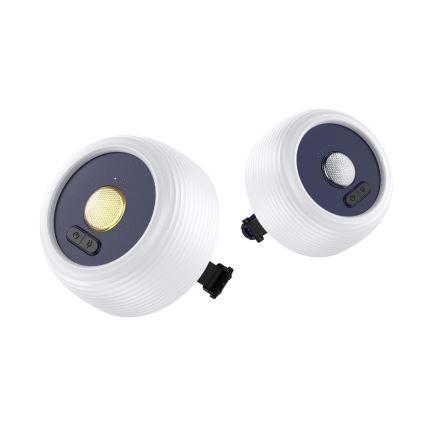 Bærbar LED solcellelampe med LED-lys kæde og RGB-farver genopladelig  LED/10W/5V 3600 mAh IP65 3600 mAh