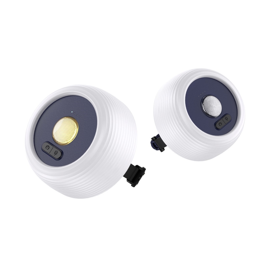 Bærbar LED solcellelampe med LED-lys kæde og RGB-farver genopladelig  LED/10W/5V 3600 mAh IP65 3600 mAh