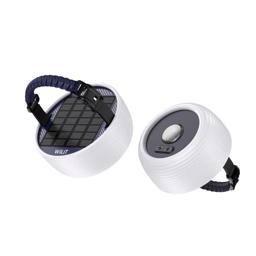 Bærbar LED solcellelampe med LED-lys kæde og RGB-farver genopladelig  LED/10W/5V 3600 mAh IP65 3600 mAh