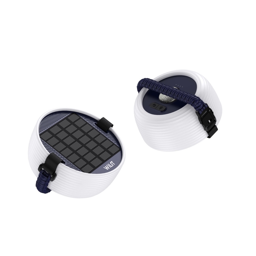 Bærbar LED solcellelampe med LED-lys kæde og RGB-farver genopladelig  LED/10W/5V 3600 mAh IP65 3600 mAh