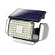 Soldrevet LED væglampe med sensor LED/5,5V IP44